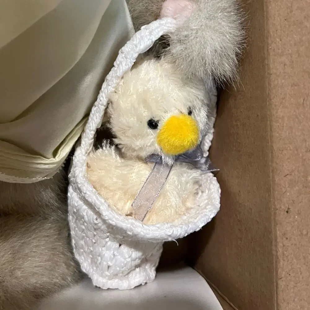 Bearington Collection Tulip & Duck #1077 Plush stuffed Animal 15’ rabbit